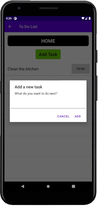 Setting tasks and to do lists